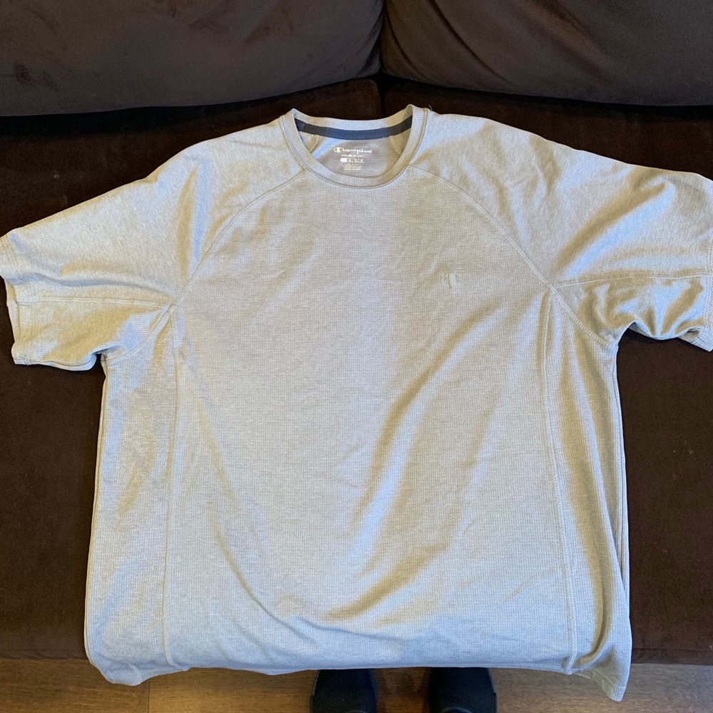 Grey Medium Champion T-Shirt Mens